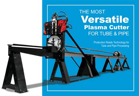 Versatile A400 plasma cutter for tube and pipe 